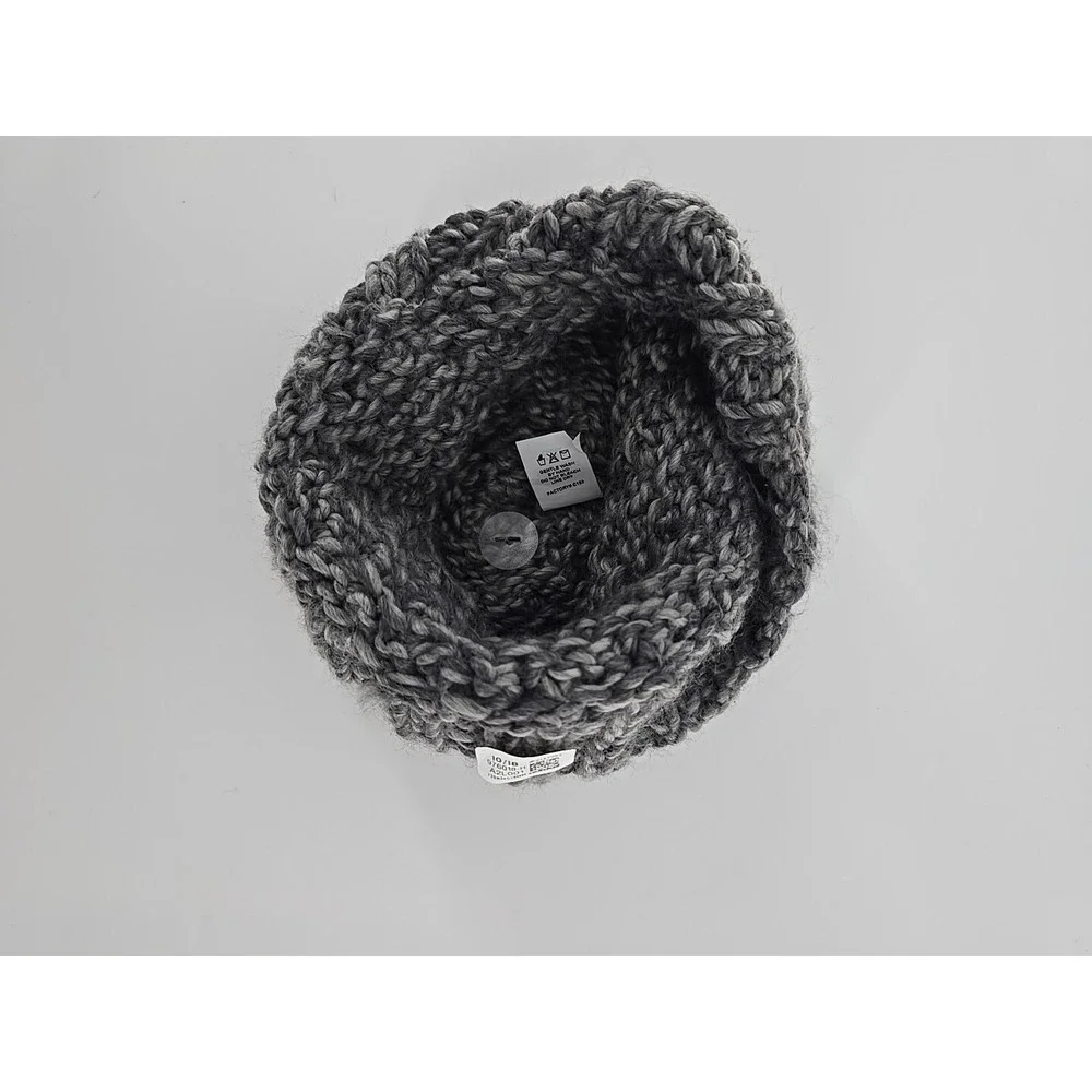 HANDKNIT‎ Adidas Women's Grey Whittier Beanie #5146589 New With Tags!